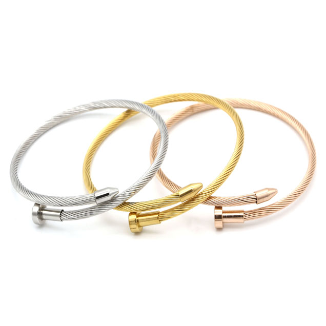 Wholesale Stainless 316 Steel Bangles, Fashion Jeweller