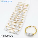 Wholesale Stainless 316 Steel Earrings